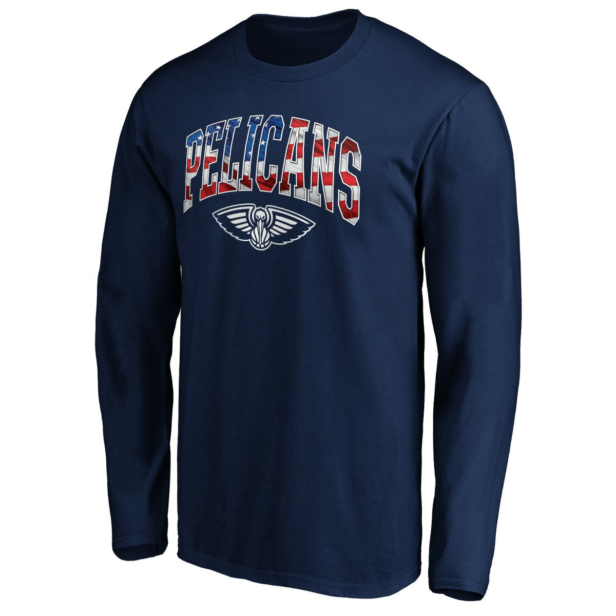 NBA New Orleans Pelicans Banner Wave Long Sleeve T-Shirt
