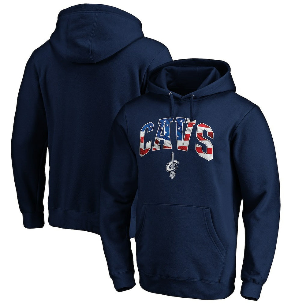 NBA Cleveland Cavaliers Banner Wave Pullover Hoodie sale