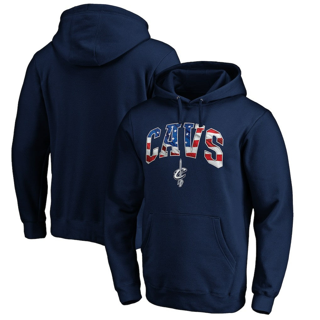 NBA Cleveland Cavaliers Banner Wave Pullover Hoodie sale