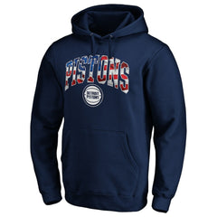 NBA Detroit Pistons Banner Wave Pullover Hoodie sale
