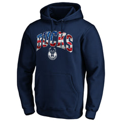 NBA Milwaukee Bucks Banner Wave Pullover Hoodie