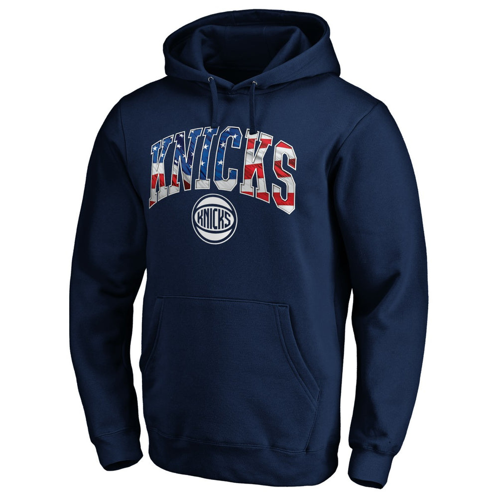 NBA New York Knicks Banner Wave Pullover Hoodie
