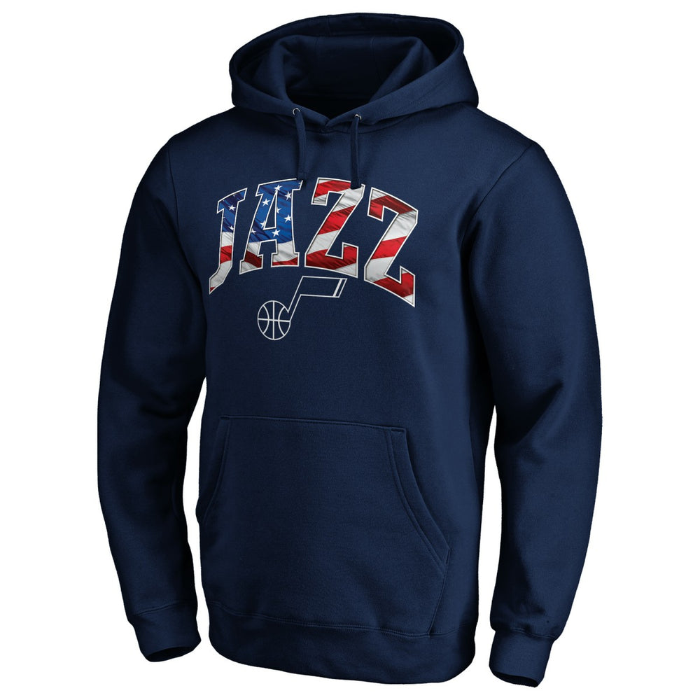 NBA Utah Jazz Banner Wave Pullover Hoodie
