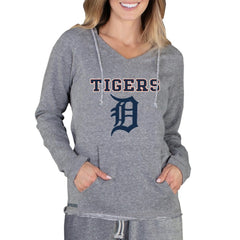 MLB Detroit Tigers Concepts Sport Women's Mainstream Terry Long Sleeve Hoodie Top