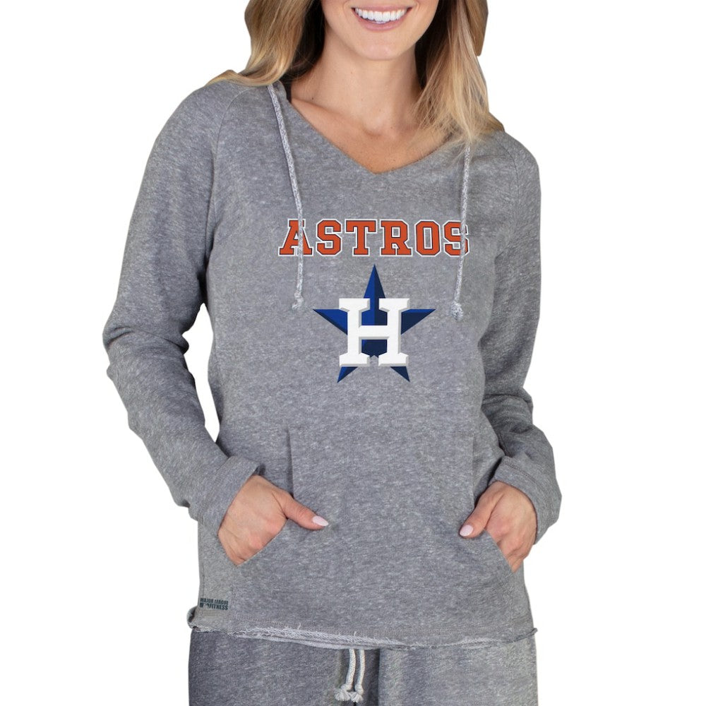 MLB Houston Astros Concepts Sport Women's Mainstream Terry Long Sleeve Hoodie Top