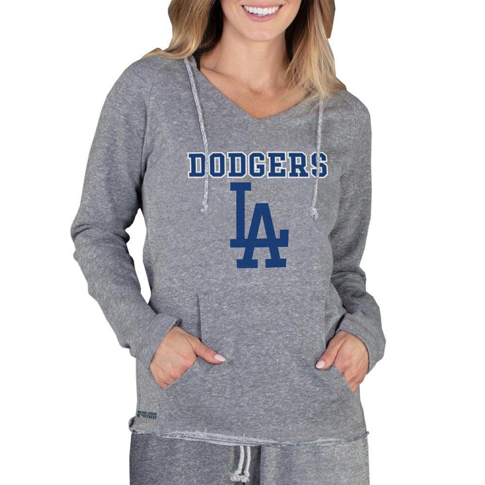MLB Los Angeles Dodgers Concepts Sport Women's Mainstream Terry Long Sleeve Hoodie Top