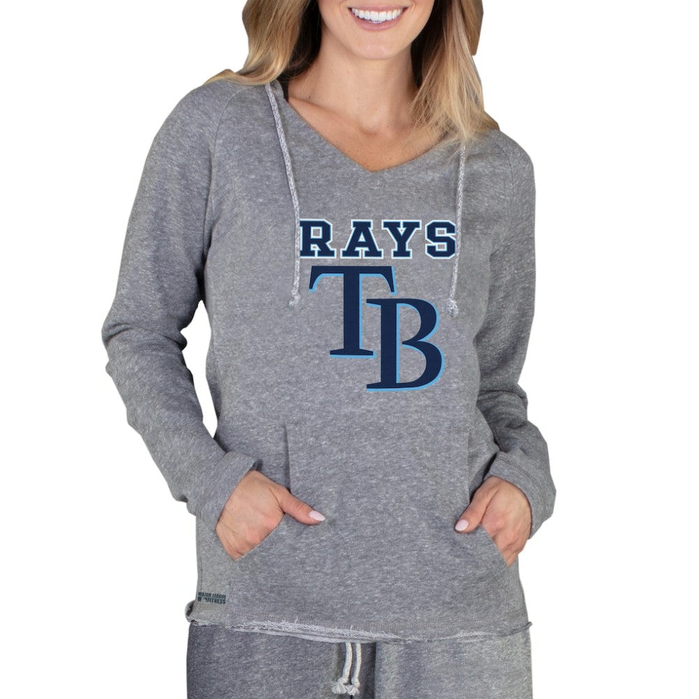 MLB Tampa Bay Rays Concepts Sport Women's Mainstream Terry Long Sleeve Hoodie Top