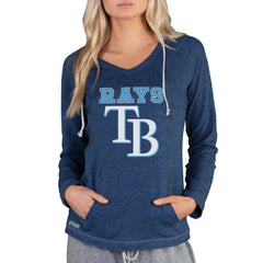 MLB Tampa Bay Rays Concepts Sport Women's Mainstream Terry Long Sleeve Hoodie Top