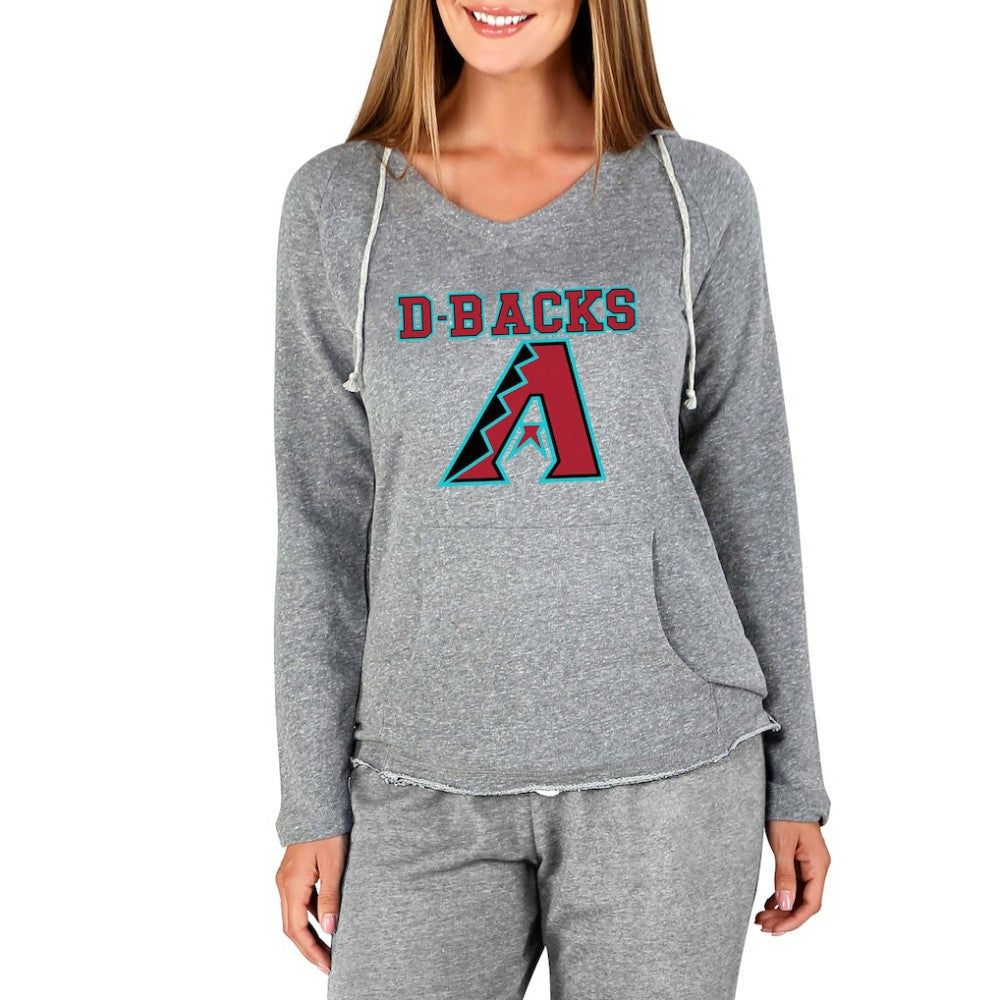 MLB Arizona Diamondbacks Concepts Sport Women's Mainstream Terry Long Sleeve Hoodie Top