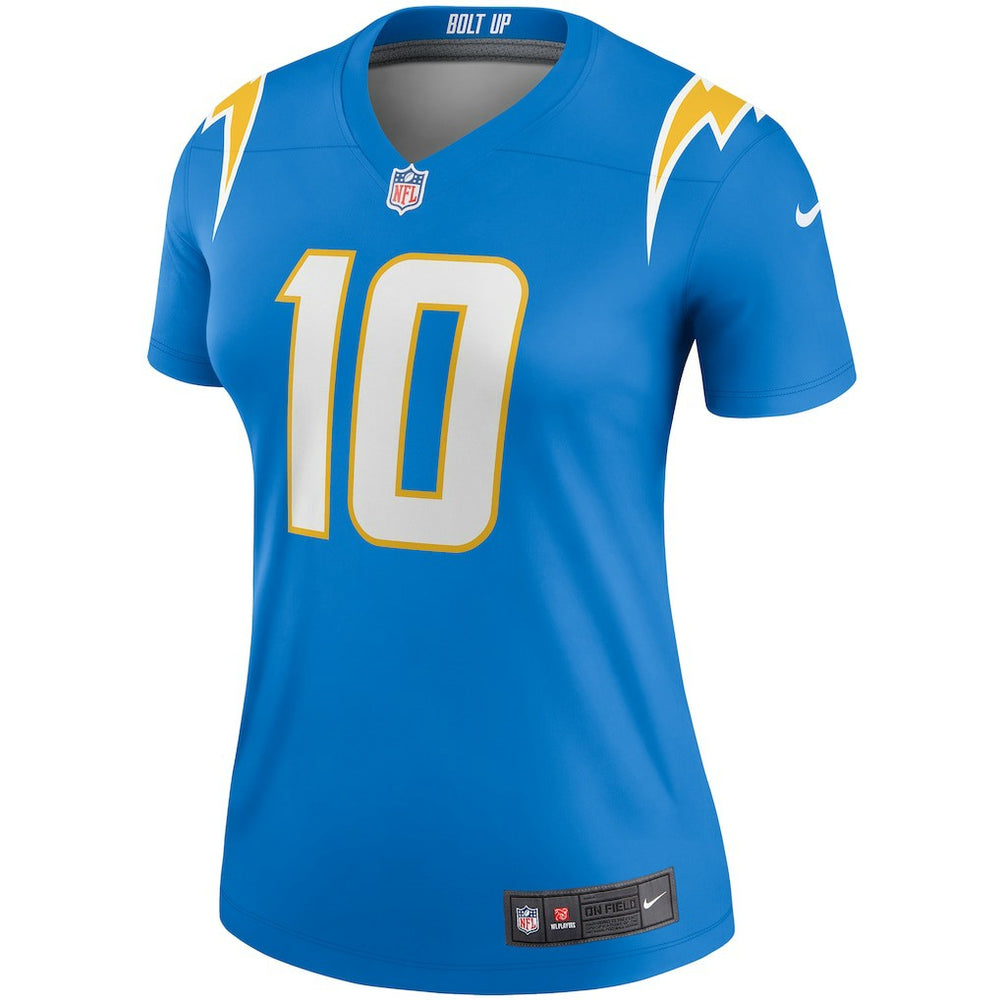 Justin Herbert  Women's Legend Player Performance Top - Los Angeles Chargers