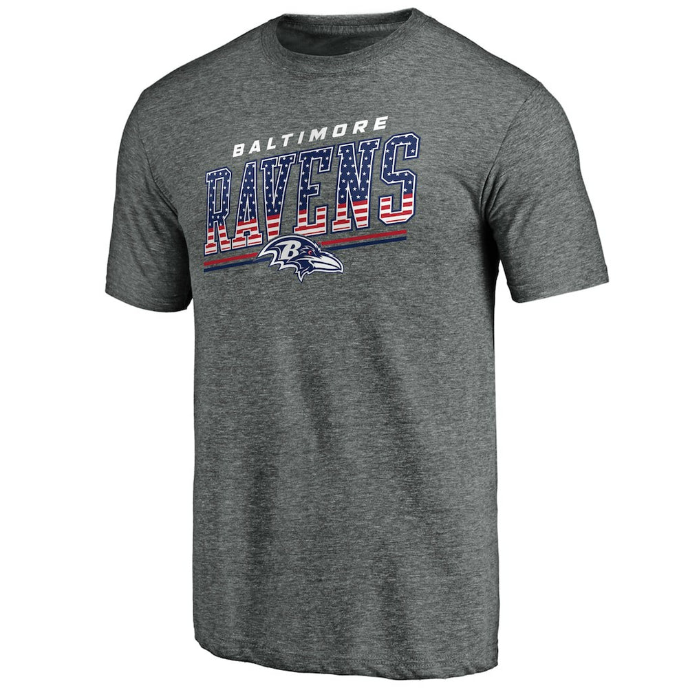 Team Freedom Tri-Blend T-Shirt - Baltimore Ravens