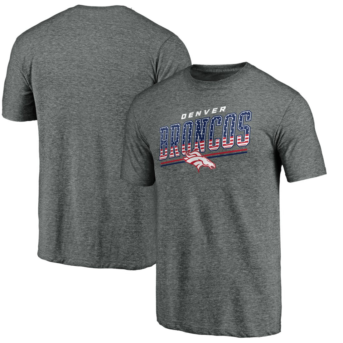 Team Freedom Tri-Blend T-Shirt - Denver Broncos