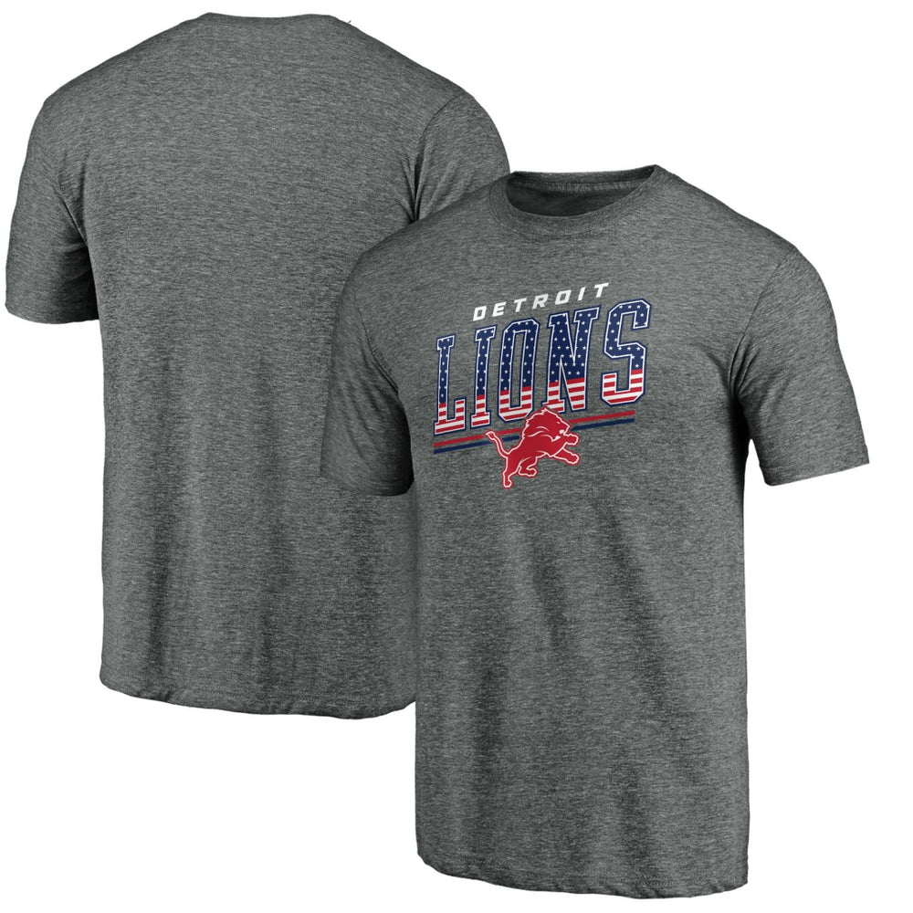 Team Freedom Tri-Blend T-Shirt - Detroit Lions