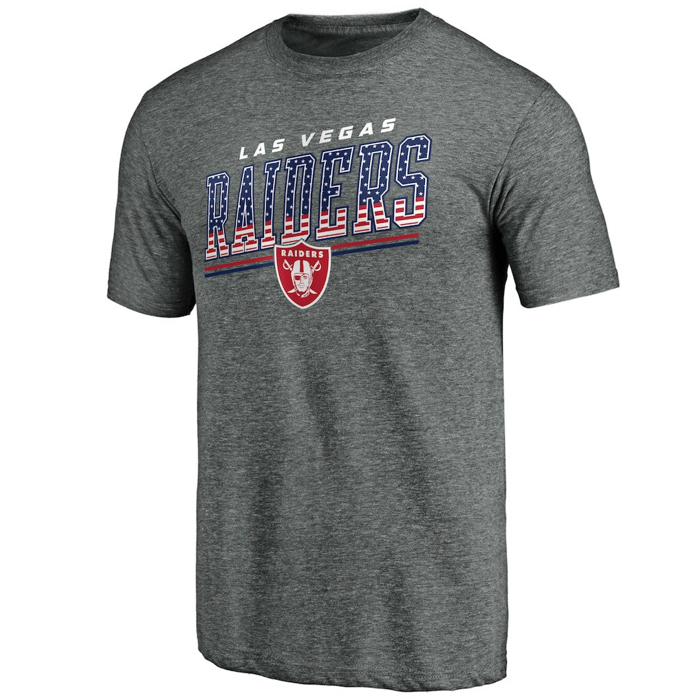 Team Freedom Tri-Blend T-Shirt - Las Vegas Raiders