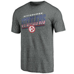 Team Freedom Tri-Blend T-Shirt - Pittsburgh Steelers