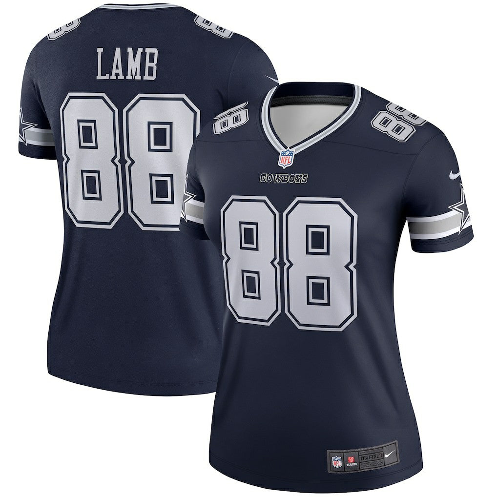 CeeDee Lamb  Women's Legend Player Performance Top - Dallas Cowboys