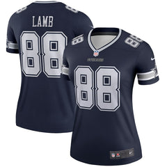 CeeDee Lamb  Women's Legend Player Performance Top - Dallas Cowboys