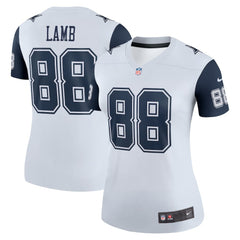 CeeDee Lamb  Women's Legend Player Performance Top - Dallas Cowboys