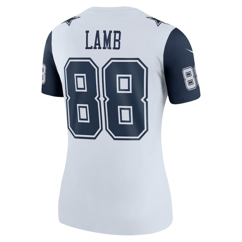 CeeDee Lamb  Women's Legend Player Performance Top - Dallas Cowboys