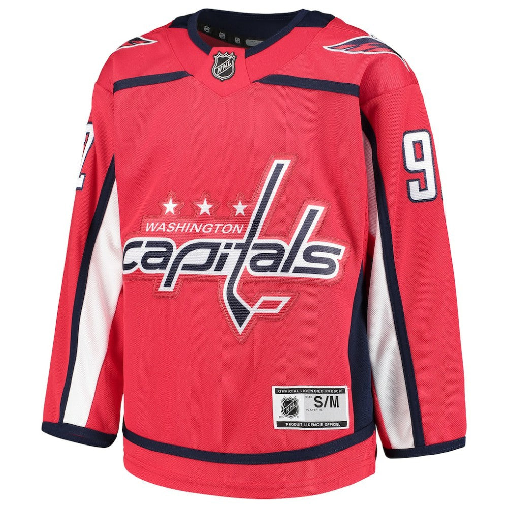 NHL Red Evgeny Kuznetsov Washington Capitals Youth Home Premier Player Jersey