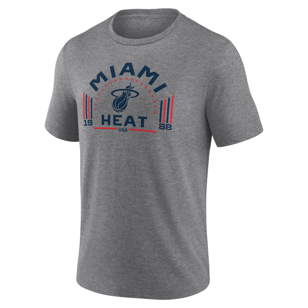 NBA Miami Heat Team Freedom Tri-Blend T-Shirt