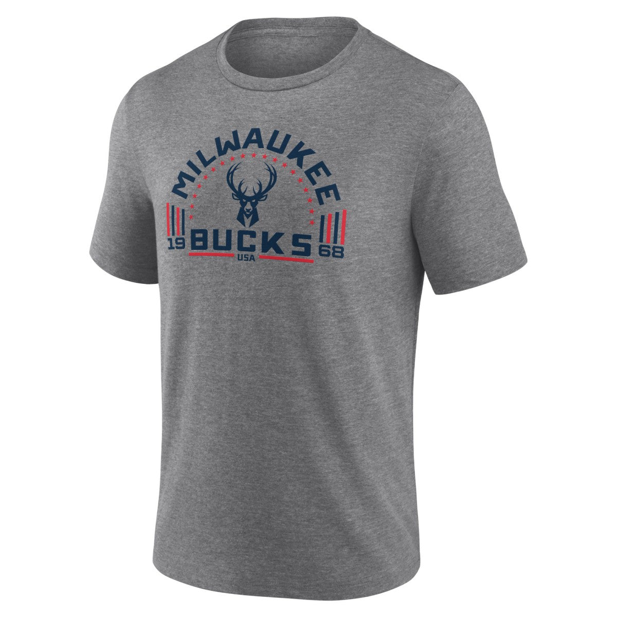 NBA Milwaukee Bucks Team Freedom Tri-Blend T-Shirt