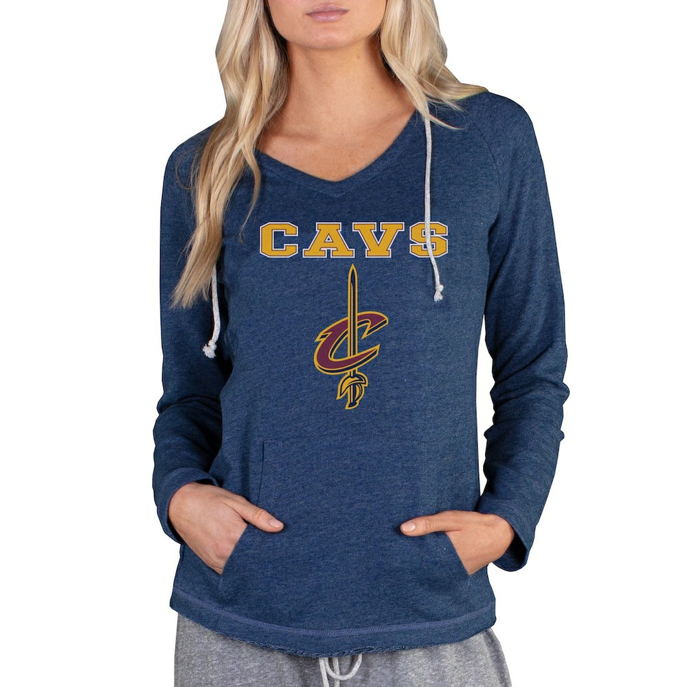 NBA Cleveland Cavaliers Concepts Sport Women's Mainstream Terry Hooded Top sale