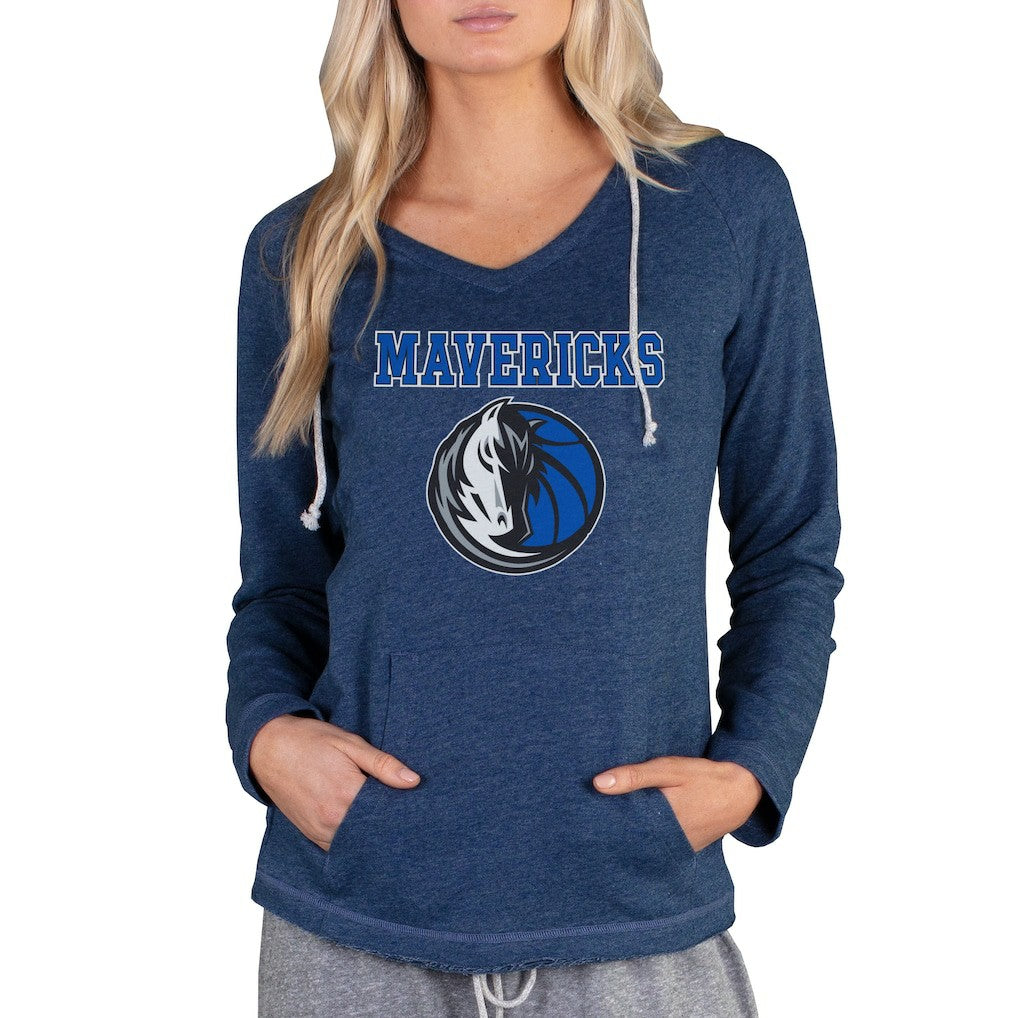 NBA Dallas Mavericks Concepts Sport Women's Mainstream Terry Hooded Top sale