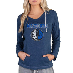 NBA Dallas Mavericks Concepts Sport Women's Mainstream Terry Hooded Top sale
