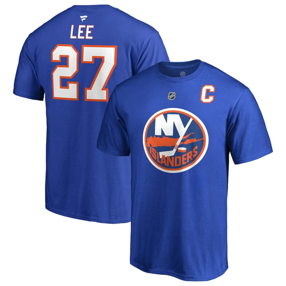 NHL Royal Anders Lee New York Islanders Fanatics Name & Number T-Shirt