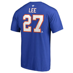 NHL Royal Anders Lee New York Islanders Fanatics Name & Number T-Shirt