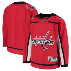 NHL Red Washington Capitals Youth Home Premier Team Jersey