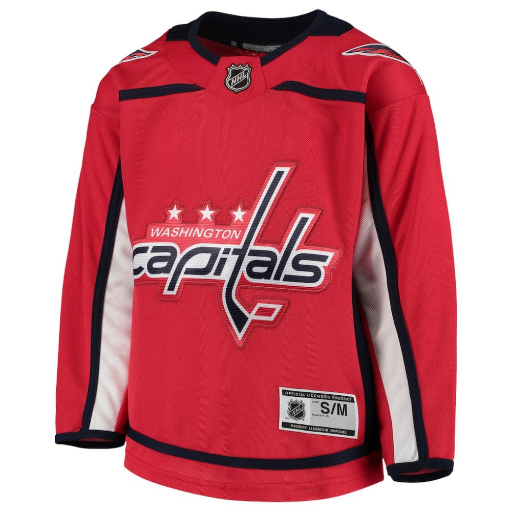 NHL Red Washington Capitals Youth Home Premier Team Jersey