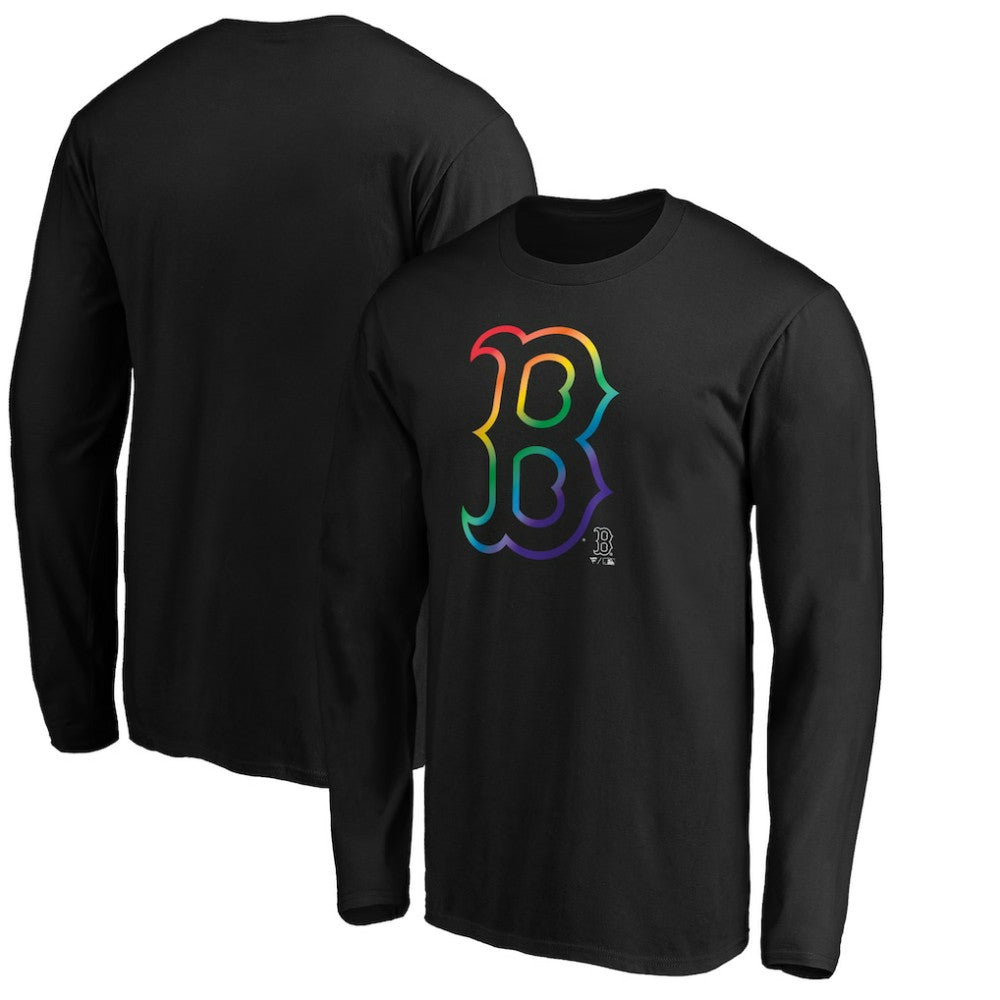 MLB Boston Red Sox Team Pride Logo Long Sleeve T-Shirt