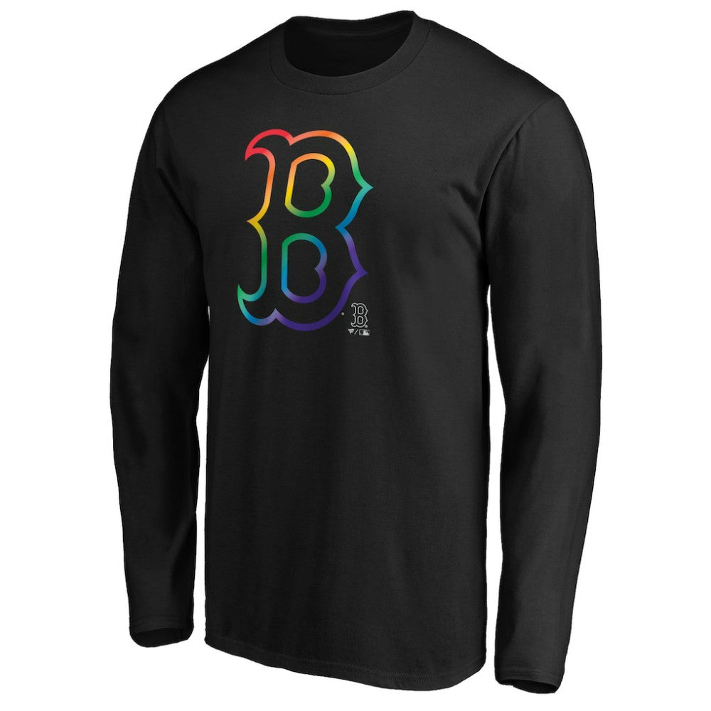 MLB Boston Red Sox Team Pride Logo Long Sleeve T-Shirt