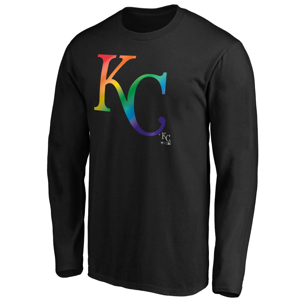 MLB Kansas City Royals Team Pride Logo Long Sleeve T-Shirt