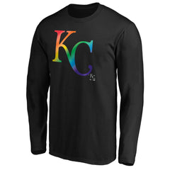 MLB Kansas City Royals Team Pride Logo Long Sleeve T-Shirt