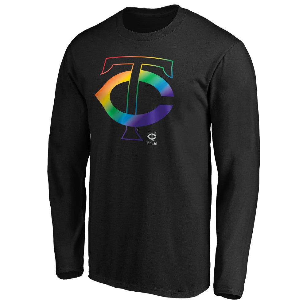 MLB Minnesota Twins Team Pride Logo Long Sleeve T-Shirt
