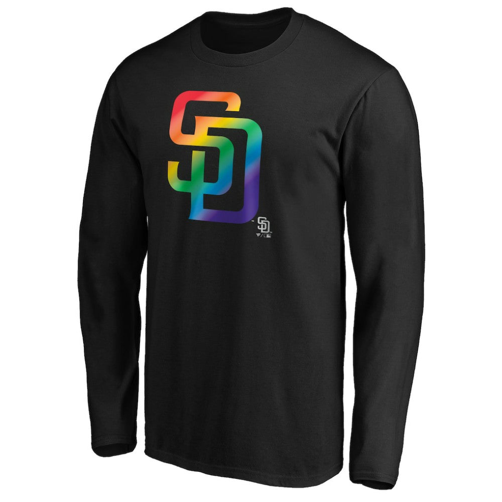 MLB San Diego Padres Team Pride Logo Long Sleeve T-Shirt