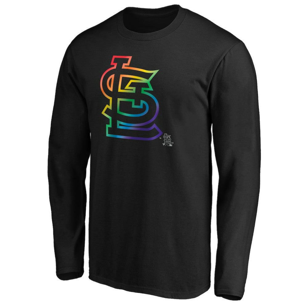 MLB St. Louis Cardinals Team Pride Logo Long Sleeve T-Shirt