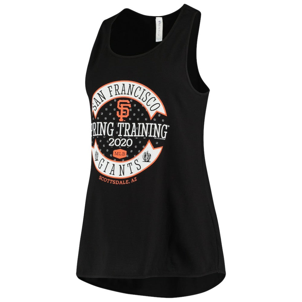 MLB San Francisco Giants Soft as a Grape Women's 2020 Spring Training Circle Tank Top