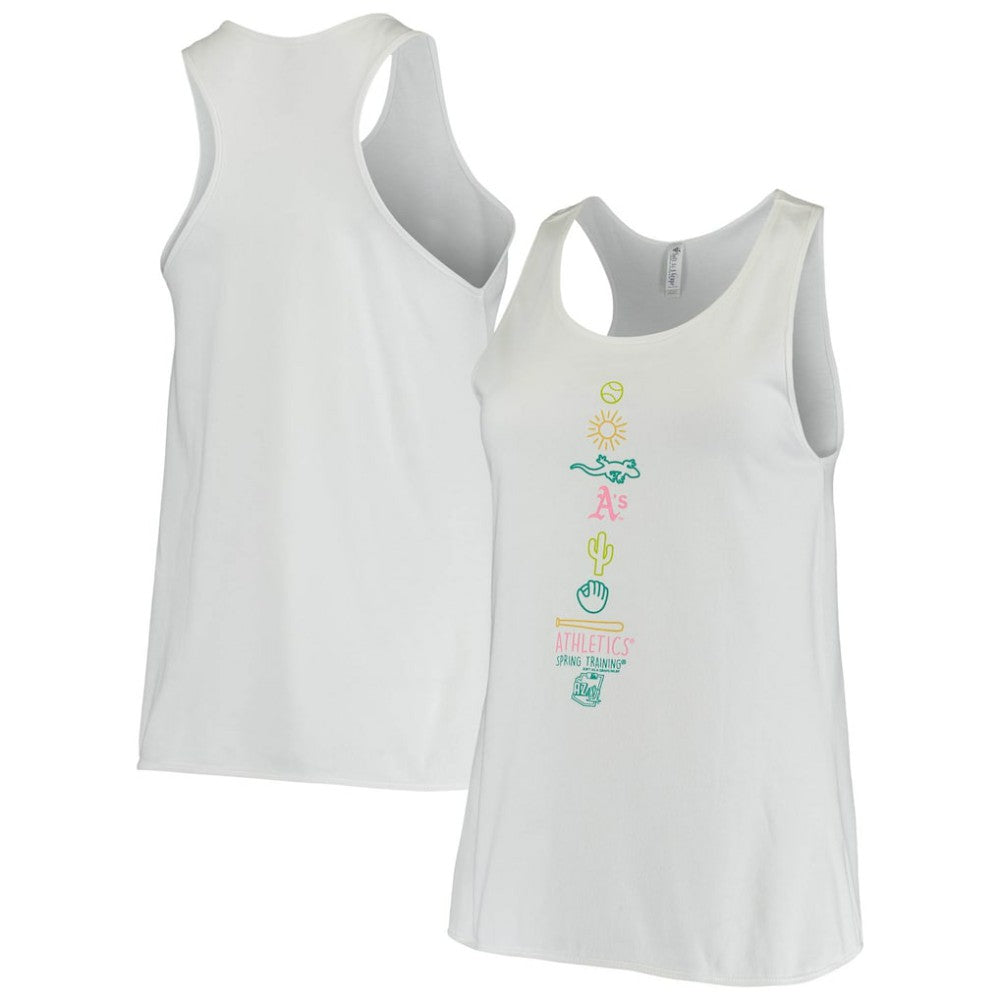 MLB Athletics Soft as a Grape Women's Local Team Lineup Tank Top