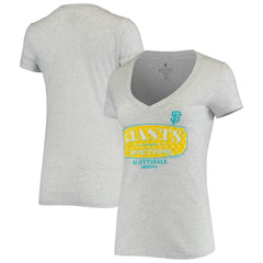 MLB San Francisco Giants Soft as a Grape Women's Spring Training Tropical Banner T-Shirt