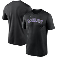 MLB Colorado Rockies Nike Wordmark Legend Performance T-Shirt