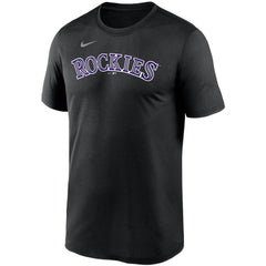 MLB Colorado Rockies Nike Wordmark Legend Performance T-Shirt