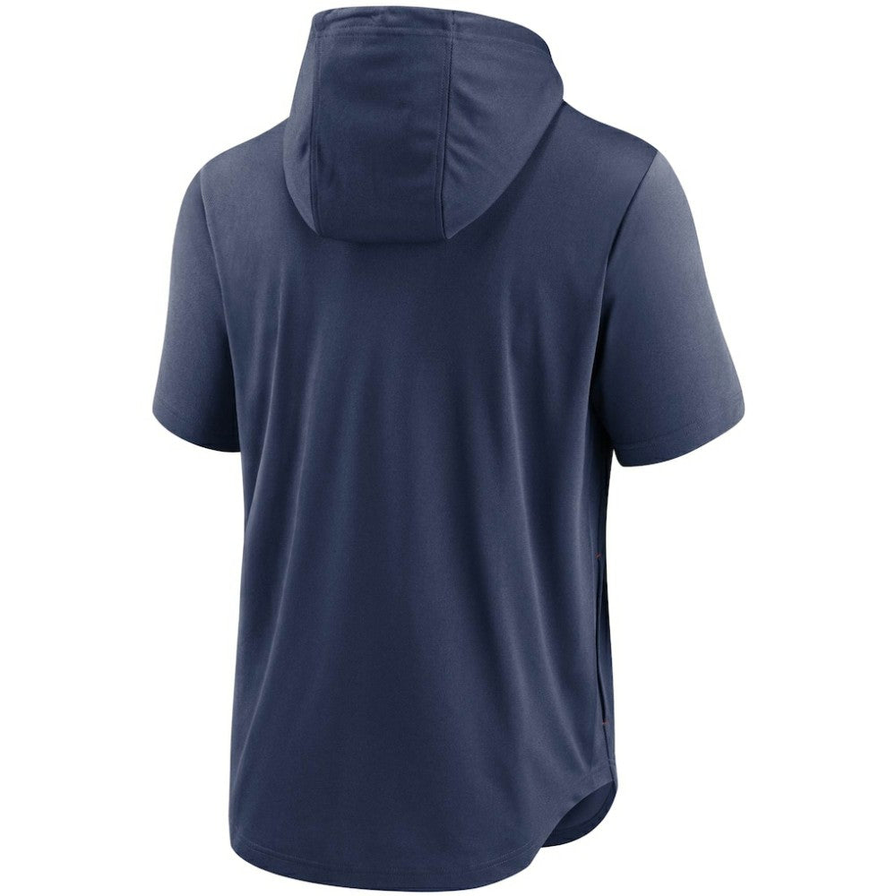 MLB Detroit Tigers Nike Home Team Short Sleeve Hoodie Top