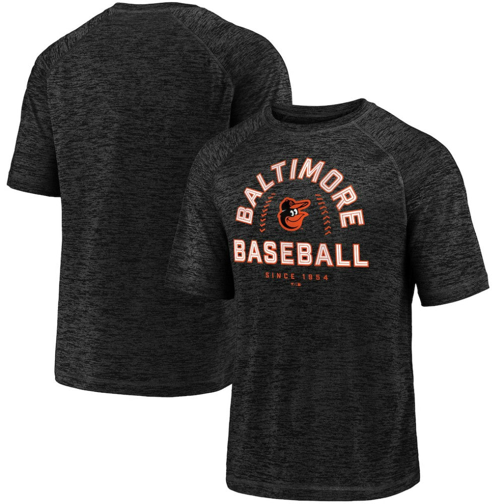 MLB Baltimore Orioles Fanatics Line Up Primary Threat Striated T-Shirt