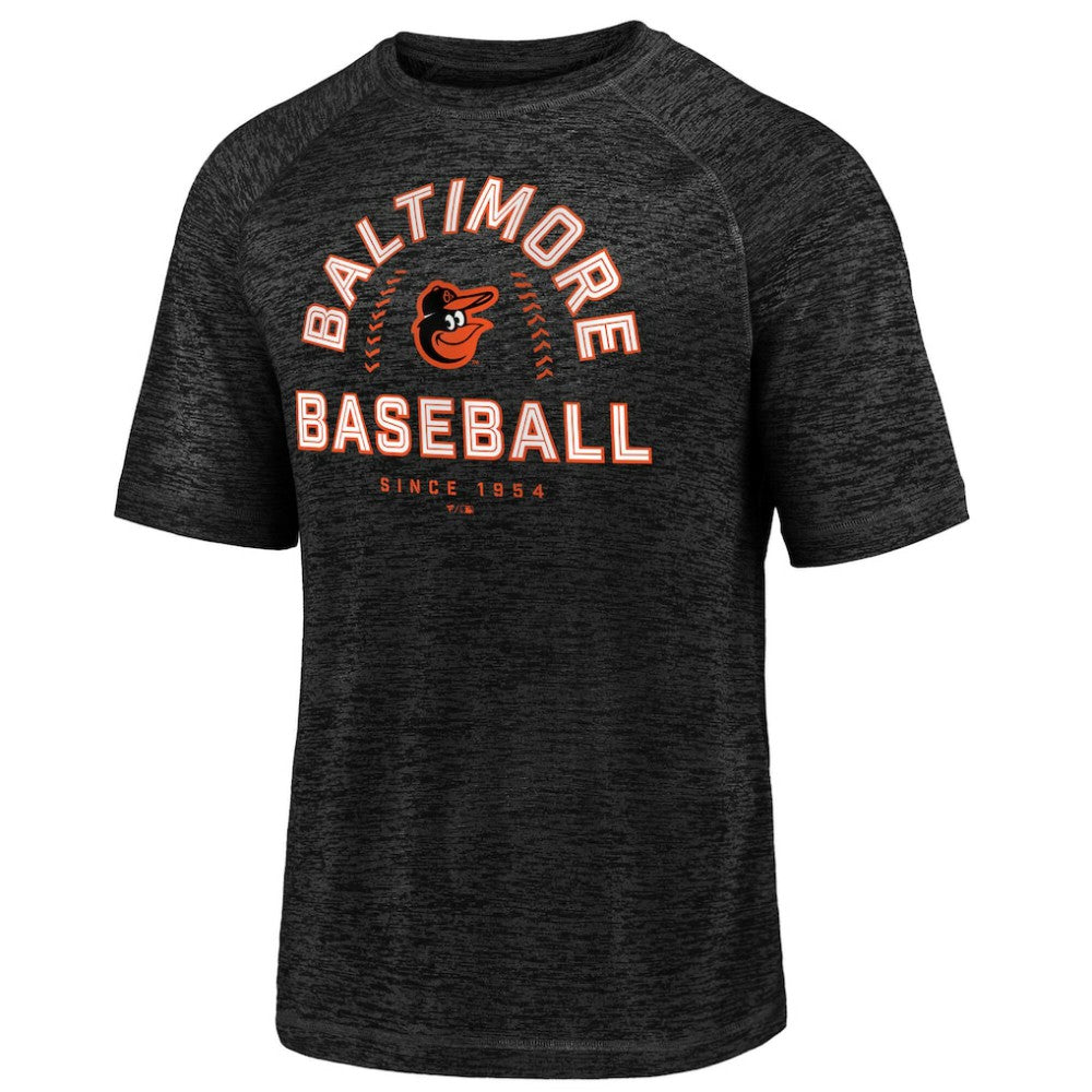 MLB Baltimore Orioles Fanatics Line Up Primary Threat Striated T-Shirt