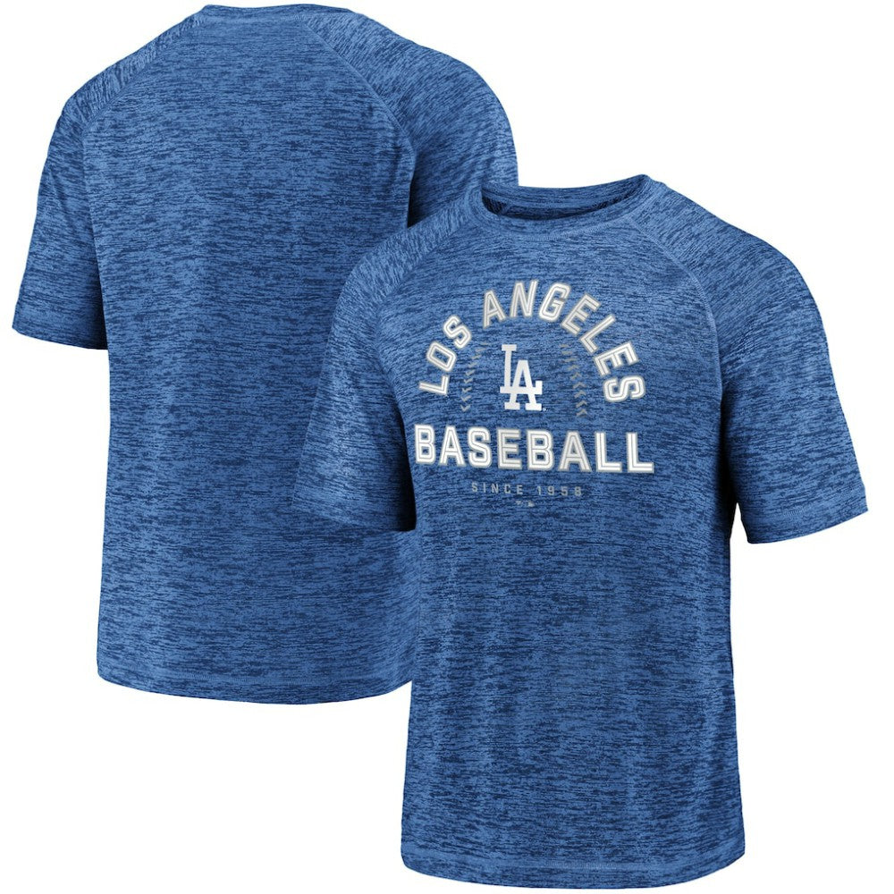 MLB Los Angeles Dodgers Fanatics Line Up Primary Threat Striated T-Shirt