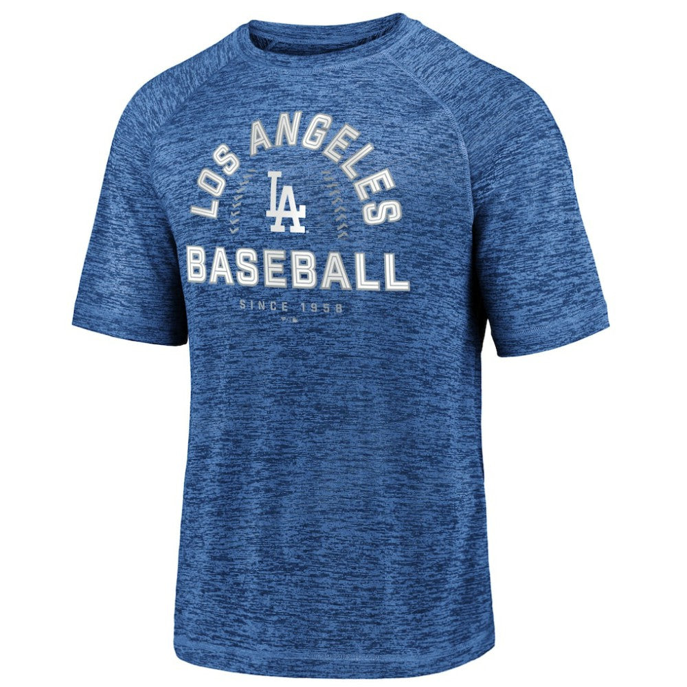 MLB Los Angeles Dodgers Fanatics Line Up Primary Threat Striated T-Shirt